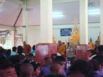 อบต.บางนบร่วมถวายเทียนพรรษา