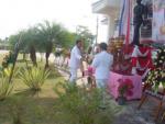 นายอำเภอจุดเทียนหน้ารูปพระบรมฉายาลักษณ์