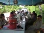 จุดบริการประชาชนตำบลบางนบในช่วงเทศกาล