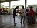พิธีมอบถ้วยรางวัลแก่ผู้ชนะ ลำดับที่ 1-3