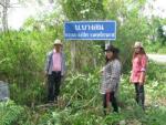 พนักงานและลูกจ้าง อบต.พร้อมกันพัฒนาภูมิทัศน์