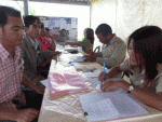 บรรยากาศการรับสมัครผู้บริหารท้องถิ่น และสมาชิกสภาท้องถิ่น