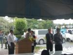 อบจ.นครศรีธรรมราชและอบต.บางนบ ร่วมกันแจกถุงยังชีพแก่ผู้ประสบอุทกภัย